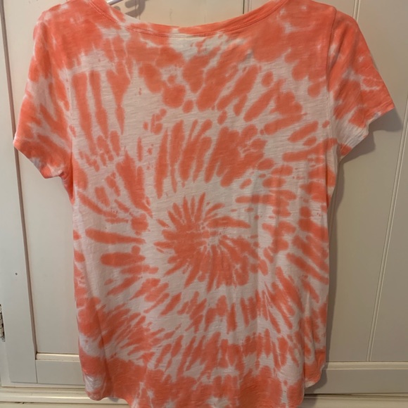 Hollister Women’s Tie Dye Pocketed Tee - Picture 2 of 3